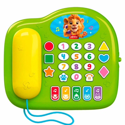 Телефончик-умняшка Львенок Азбукварик 3431 1